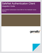SAC Integration Guide Citrix Netscaler Access Gateway 11 CBA - Integration Guide