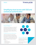 Simplifying cloud access with SSO and contextual authentication - White Paper