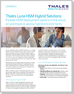 Thales Luna HSM Hybrid Solutions - Solution Brief