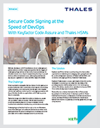 Code Signing for DevOps with Keyfactor Code Assure - Solution Brief