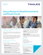 Secure Access to Virtual Environments and Private Clouds - Solution Brief