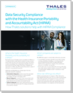 Data Security Solutions for HIPAA Compliance - Solution Brief